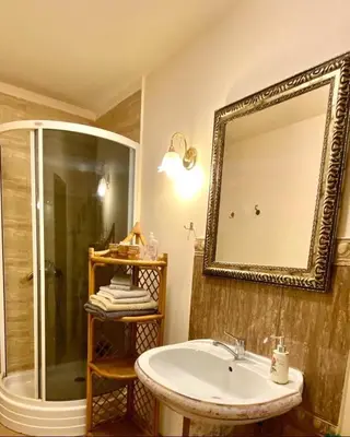 Łazienka w obiekcie Domek Wiedźmy