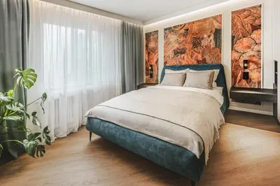 Łóżko lub łóżka w pokoju w obiekcie Sophia