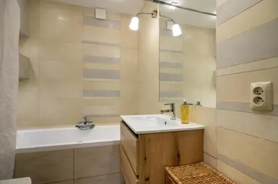 Łazienka w obiekcie RentPlanet - Apartament Borowska
