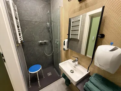Łazienka w obiekcie Apartament Szałwiowa