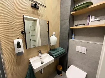 Łazienka w obiekcie Apartament Szałwiowa