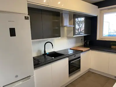 Kuchnia lub aneks kuchenny w obiekcie Apartament Da Vinci