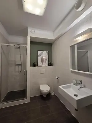 Łazienka w obiekcie Apartament Centrum Krawiecka 1