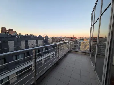 Balkon lub taras w obiekcie Apartament Centrum Krawiecka 1