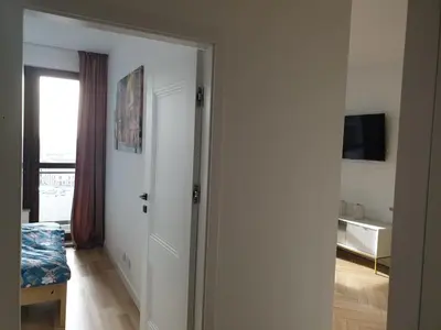 Plan piętra w obiekcie apartament w centrum Wrocławia Odra Tower