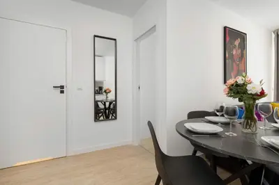 Plan piętra w obiekcie Stylish Apartment for 4 People with Underground Parking by Noclegi Renters