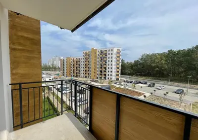 Balkon lub taras w obiekcie Platinum Residence