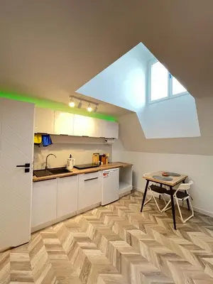 Kuchnia lub aneks kuchenny w obiekcie Centrum Stare Miasto Plac Kościuszki