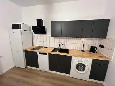 Kuchnia lub aneks kuchenny w obiekcie Apartamenty Cytryn