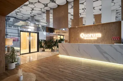 Plan piętra w obiekcie Platinum Apartment Quorum - Parking - Klimatyzacja - Self check in