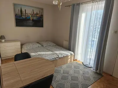Łóżko lub łóżka w pokoju w obiekcie Świerkówka Stronie Śląskie