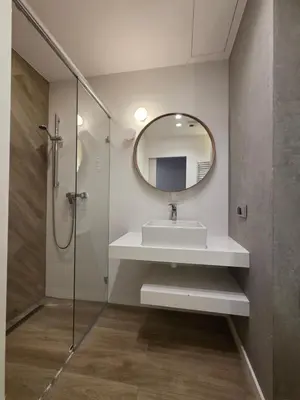 Łazienka w obiekcie Apartamenty OVO