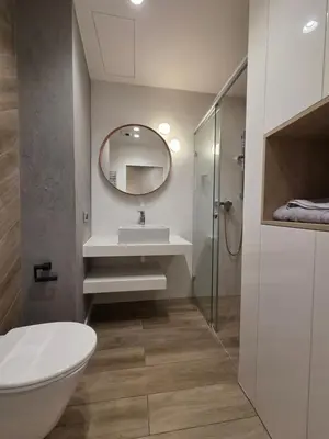 Łazienka w obiekcie Apartamenty OVO