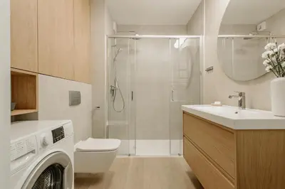 Łazienka w obiekcie Premium Apartment Podzamcze - Wałbrzych - Fair Rentals