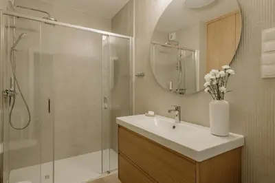Łazienka w obiekcie Premium Apartment Podzamcze - Wałbrzych - Fair Rentals