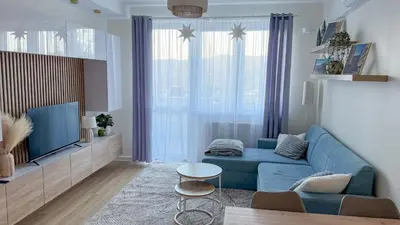 Część wypoczynkowa w obiekcie Apartament Ptasia Góra