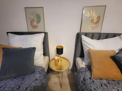 Część wypoczynkowa w obiekcie AS ELITE Apartament Kozielska parking