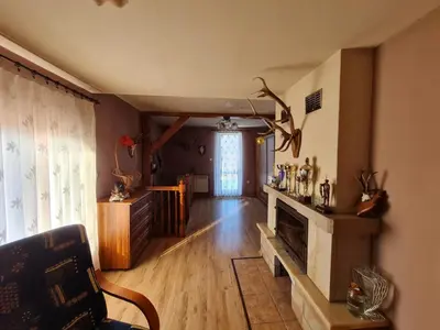 Część wypoczynkowa w obiekcie Dom Gościny Jaś i Małgosia
