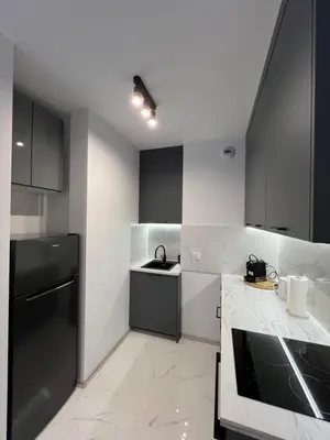 Kuchnia lub aneks kuchenny w obiekcie Apartamenty Sienkiewicza Residence 3