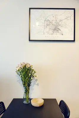Plan piętra w obiekcie 3-Room Apartment Wrocław Centre near Market Square Free Parking