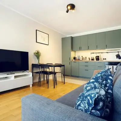 3-Room Apartment Wrocław Centre near Market Square Free Parking