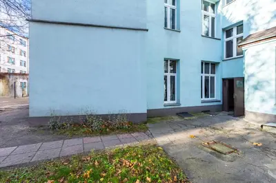 Budynek, w którym mieści się apartament
