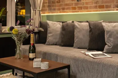 Część wypoczynkowa w obiekcie Antoniego Loft Apartment