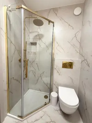 Łazienka w obiekcie Apartament Comfort Wrocław