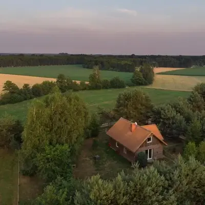 Dream house surrounded by silence