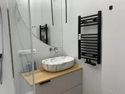 Łazienka w obiekcie Klimatyczny apartament w sercu Wrocławia