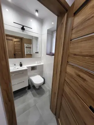 Łazienka w obiekcie AS ELITE Apartament -Studio Centrum parking