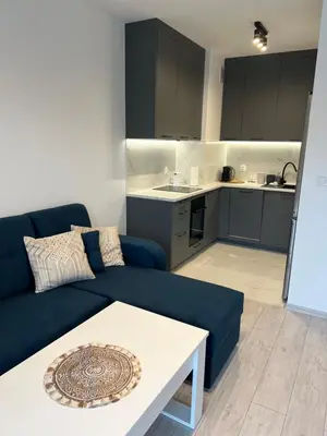 Kuchnia lub aneks kuchenny w obiekcie Apartamenty Sienkiewicza Residence 4