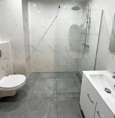 Łazienka w obiekcie Apartamenty Sienkiewicza Residence 4