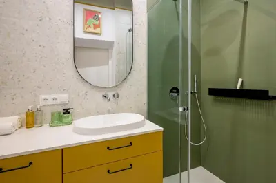 Łazienka w obiekcie RentPlanet - Apartament Nadodrze