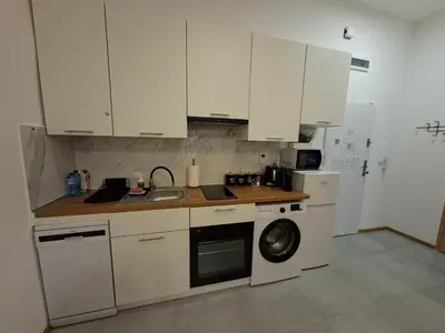Kuchnia lub aneks kuchenny w obiekcie Apartament City Dream