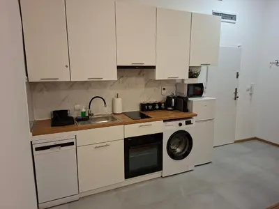 Kuchnia lub aneks kuchenny w obiekcie Apartament City Dream