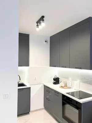 Kuchnia lub aneks kuchenny w obiekcie Apartamenty Sienkiewicza Residence 1