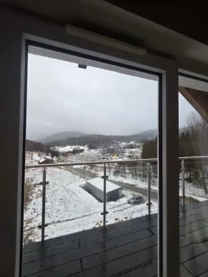 Widok na góry z tego apartamentu