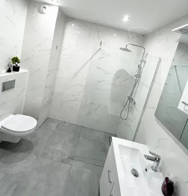 Łazienka w obiekcie Apartamenty Sienkiewicza Residence 2