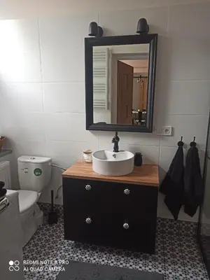 Łazienka w obiekcie Apartament w Starej Szkole