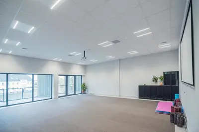 Telewizja i/lub zestaw kina domowego w obiekcie Centrum Szkoleniowo - Rekreacyjne '5 poziom'