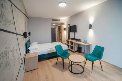 Telewizja i/lub zestaw kina domowego w obiekcie Centrum Szkoleniowo - Rekreacyjne '5 poziom'
