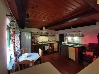 Kuchnia lub aneks kuchenny w obiekcie Zielone Wzgórze