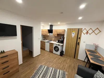 Kuchnia lub aneks kuchenny w obiekcie ApartmentsByMatyrafa-XIV