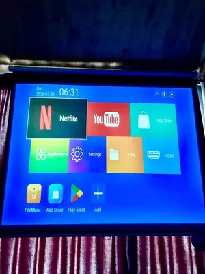 Telewizja i/lub zestaw kina domowego w obiekcie Domek Jak z Obrazka