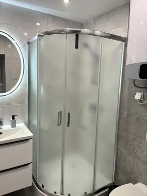 Łazienka w obiekcie Apartament Bursztynowy