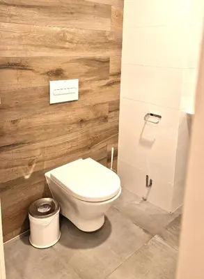 Łazienka w obiekcie Vinyl & View Apartament 327 - Aparthotel Panorama - Czarna Góra