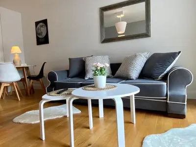 Część wypoczynkowa w obiekcie WrocLove Place by Gwiazdzista St