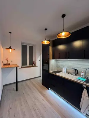 Kuchnia lub aneks kuchenny w obiekcie Apartament Centrum Kłodnicka