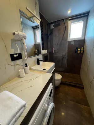 Kuchnia lub aneks kuchenny w obiekcie Apartament KSIĄŻĘCY -3 SYPIALNIE, 3 BEDROOMS - Klimatyzacja